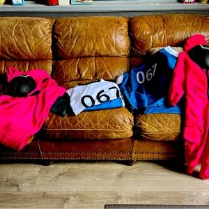 XL squid games costume, small contestant costume, kids sm/med